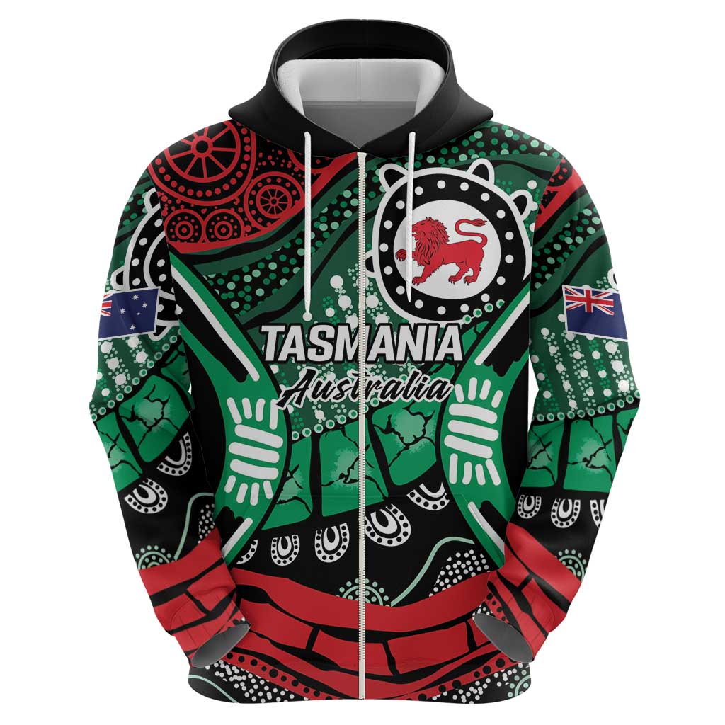 Australia Tasmania State Hoodie Ubertas et Fidelitas
