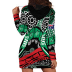 Australia Tasmania State Hoodie Dress Ubertas et Fidelitas