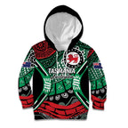 Australia Tasmania State Kid Hoodie Ubertas et Fidelitas
