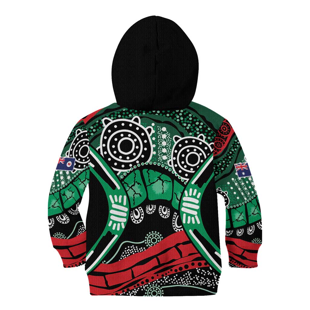 Australia Tasmania State Kid Hoodie Ubertas et Fidelitas