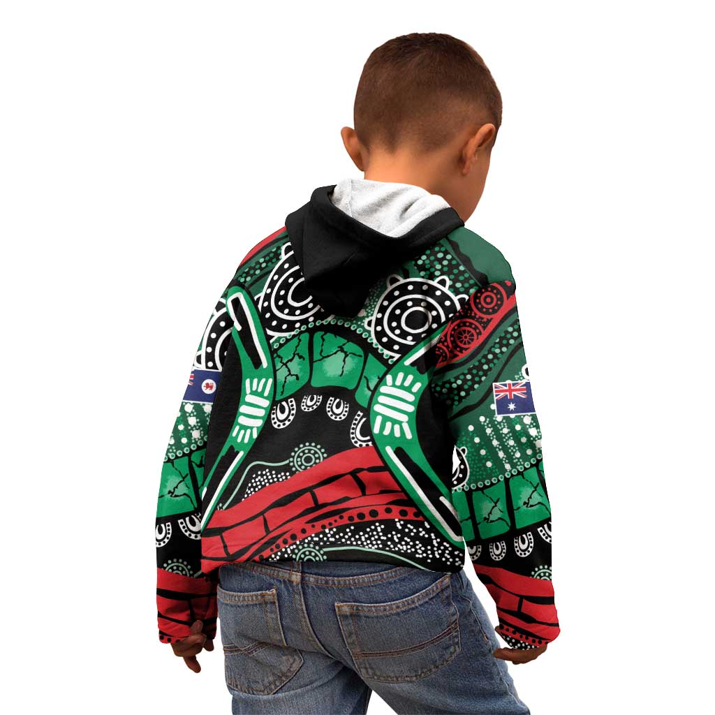 Australia Tasmania State Kid Hoodie Ubertas et Fidelitas