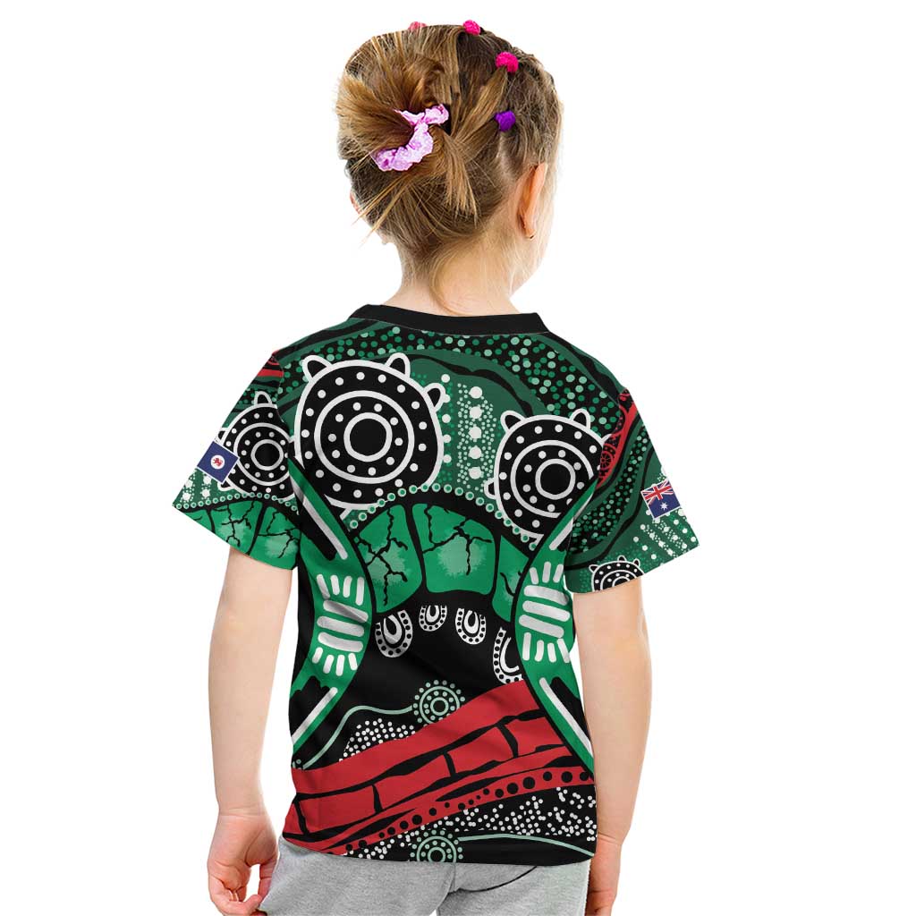 Australia Tasmania State Kid T Shirt Ubertas et Fidelitas