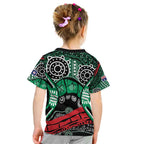 Australia Tasmania State Kid T Shirt Ubertas et Fidelitas