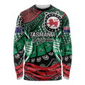Australia Tasmania State Long Sleeve Shirt Ubertas et Fidelitas