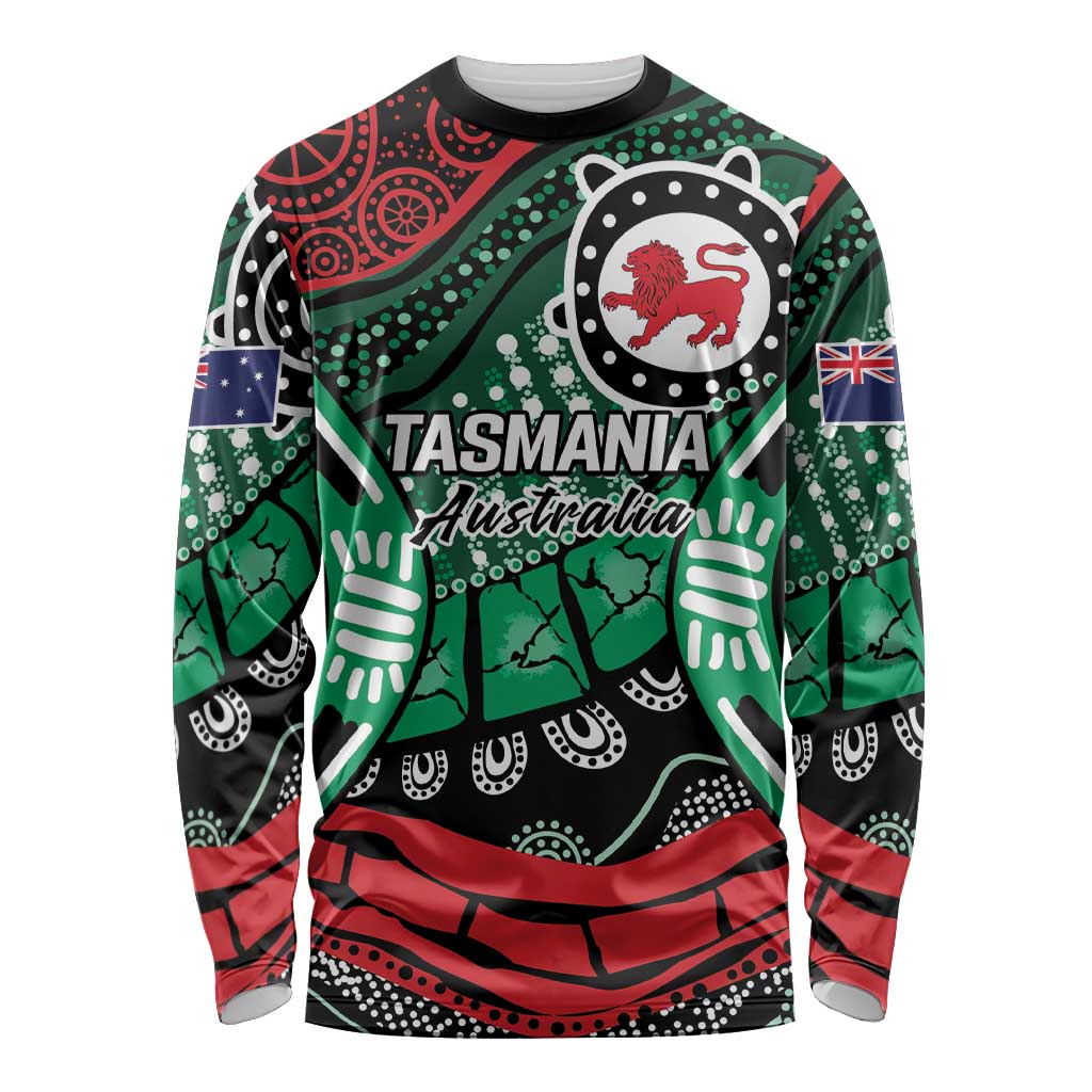 Australia Tasmania State Long Sleeve Shirt Ubertas et Fidelitas