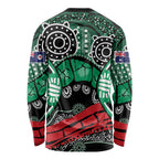 Australia Tasmania State Long Sleeve Shirt Ubertas et Fidelitas