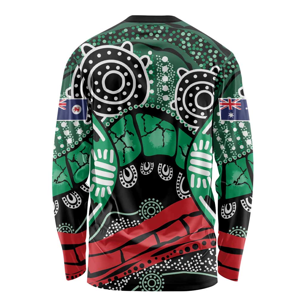 Australia Tasmania State Long Sleeve Shirt Ubertas et Fidelitas