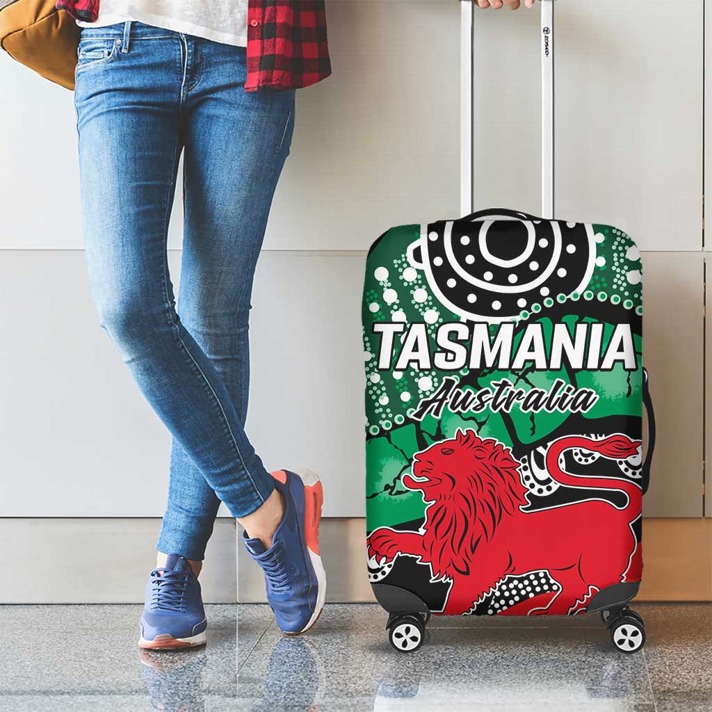 Australia Tasmania State Luggage Cover Ubertas et Fidelitas