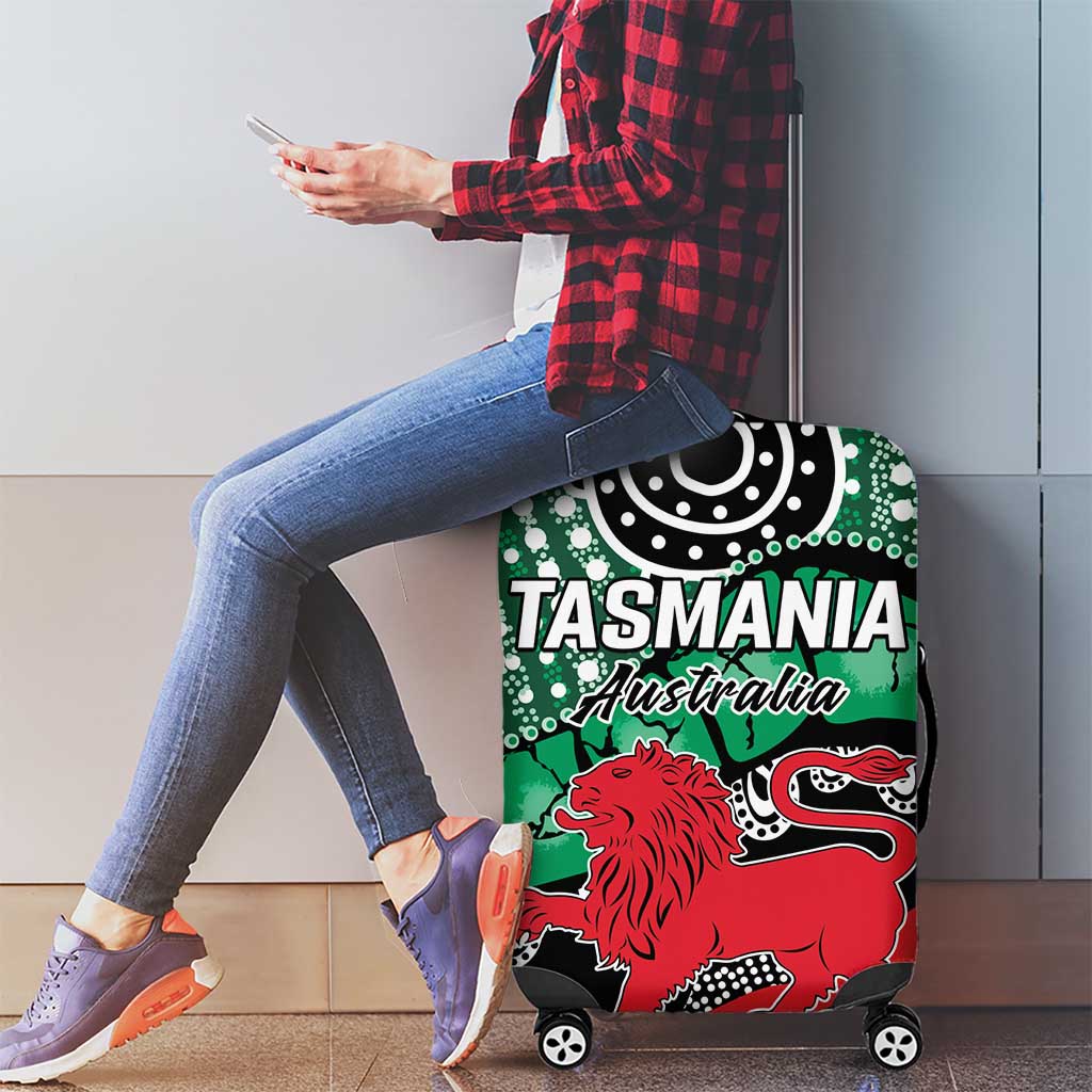 Australia Tasmania State Luggage Cover Ubertas et Fidelitas