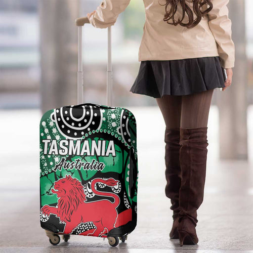 Australia Tasmania State Luggage Cover Ubertas et Fidelitas