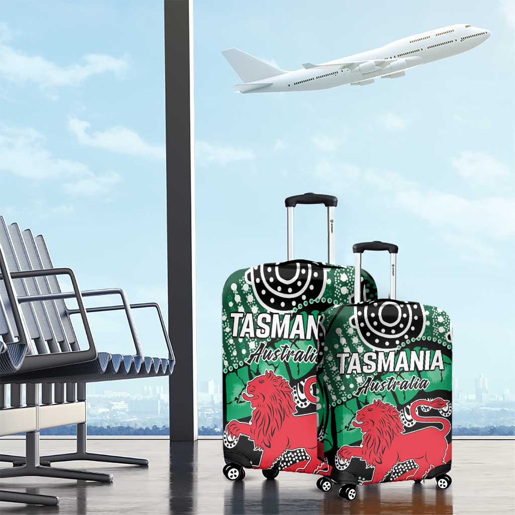Australia Tasmania State Luggage Cover Ubertas et Fidelitas