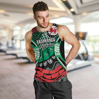 Australia Tasmania State Men Tank Top Ubertas et Fidelitas