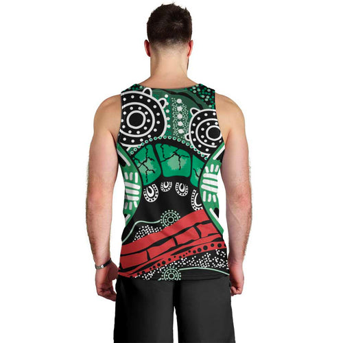 Australia Tasmania State Men Tank Top Ubertas et Fidelitas