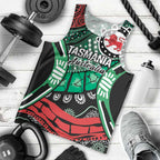 Australia Tasmania State Men Tank Top Ubertas et Fidelitas