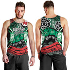 Australia Tasmania State Men Tank Top Ubertas et Fidelitas
