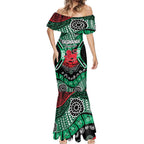 Australia Tasmania State Mermaid Dress Ubertas et Fidelitas
