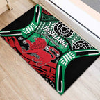 Australia Tasmania State Rubber Doormat Ubertas et Fidelitas