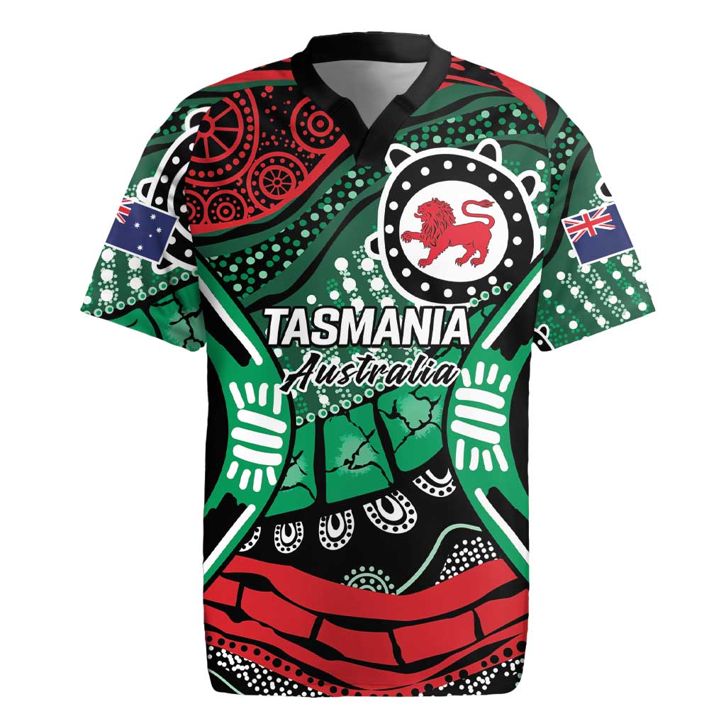 Australia Tasmania State Rugby Jersey Ubertas et Fidelitas
