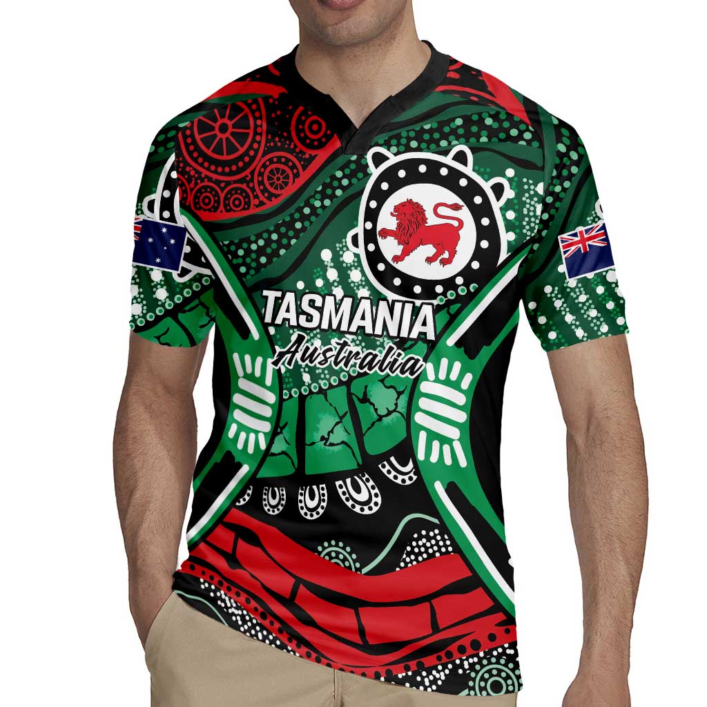 Australia Tasmania State Rugby Jersey Ubertas et Fidelitas