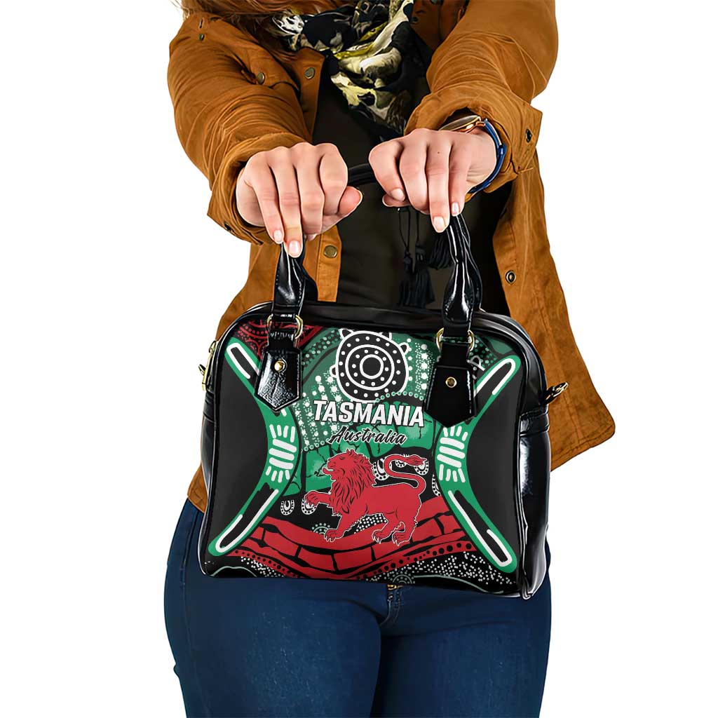 Australia Tasmania State Shoulder Handbag Ubertas et Fidelitas