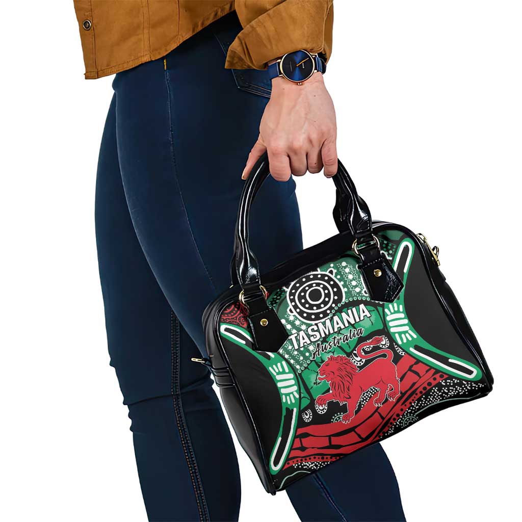 Australia Tasmania State Shoulder Handbag Ubertas et Fidelitas