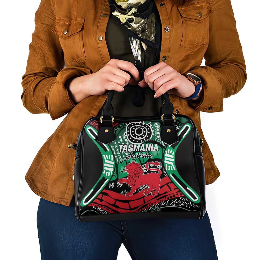 Australia Tasmania State Shoulder Handbag Ubertas et Fidelitas