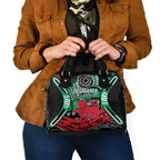 Australia Tasmania State Shoulder Handbag Ubertas et Fidelitas