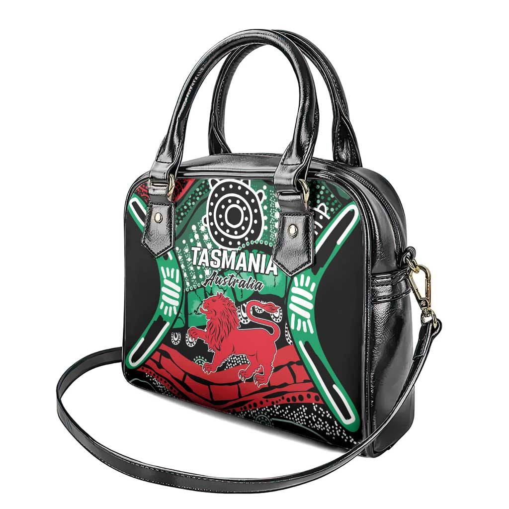Australia Tasmania State Shoulder Handbag Ubertas et Fidelitas