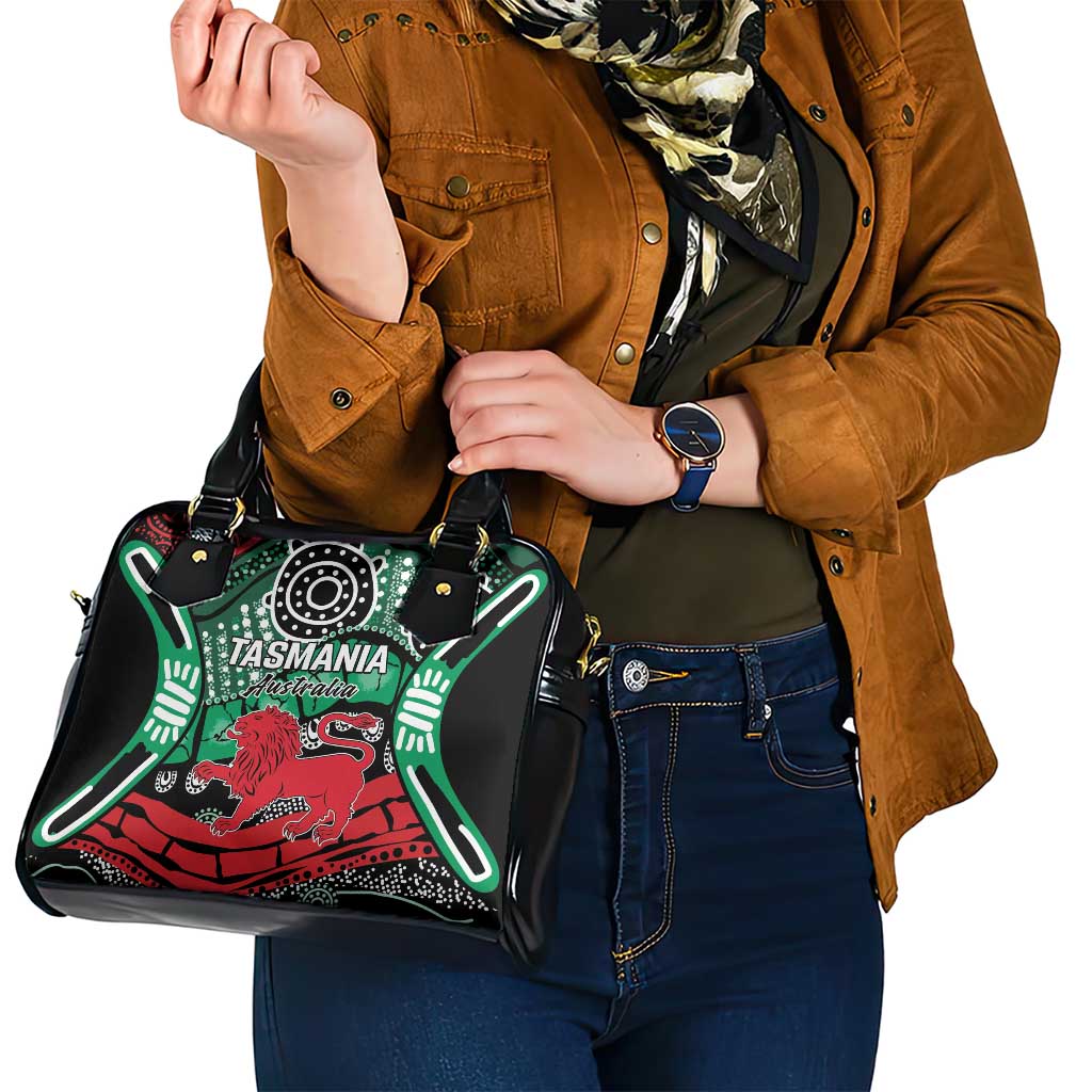 Australia Tasmania State Shoulder Handbag Ubertas et Fidelitas