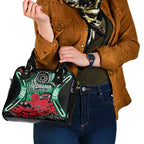 Australia Tasmania State Shoulder Handbag Ubertas et Fidelitas