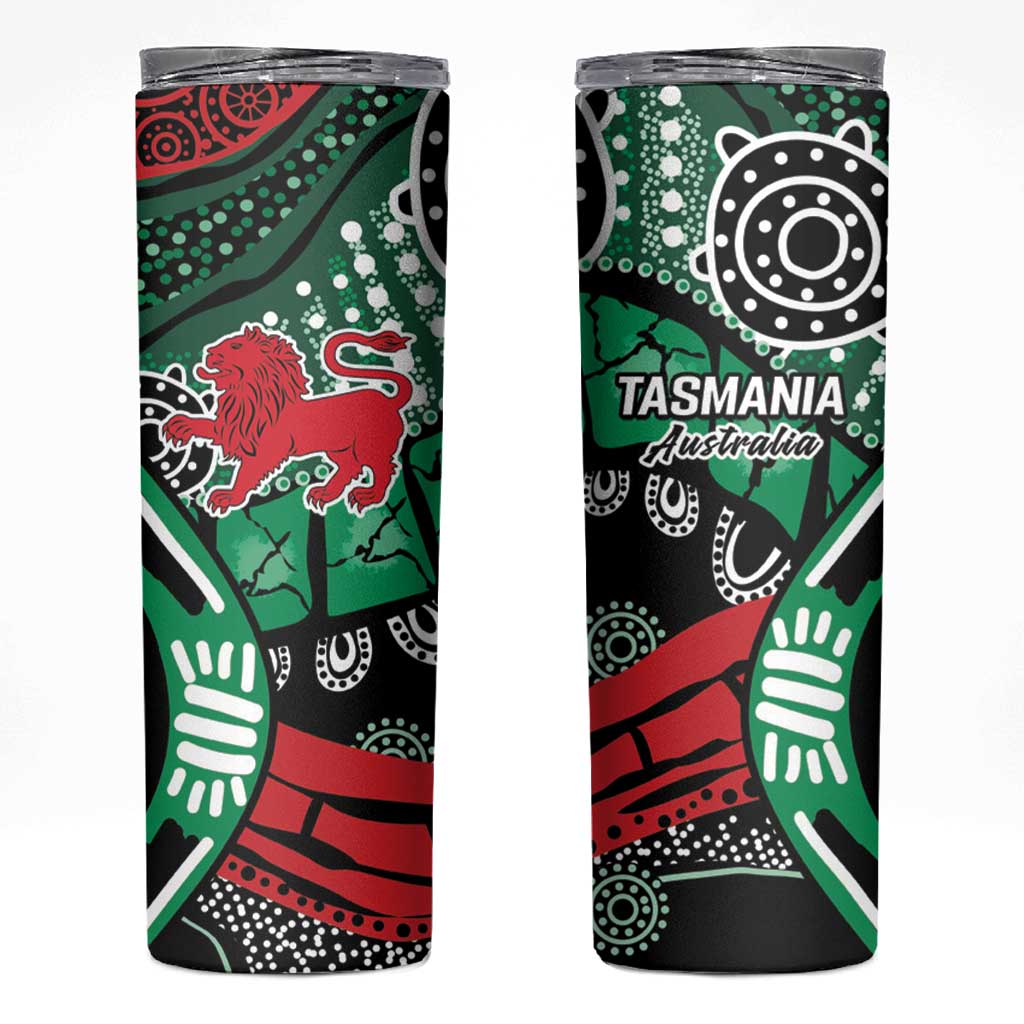 Australia Tasmania State Skinny Tumbler Ubertas et Fidelitas