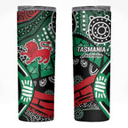 Australia Tasmania State Skinny Tumbler Ubertas et Fidelitas