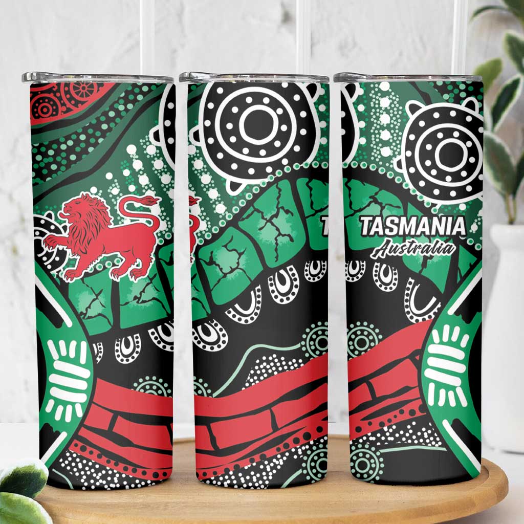 Australia Tasmania State Skinny Tumbler Ubertas et Fidelitas