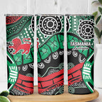 Australia Tasmania State Skinny Tumbler Ubertas et Fidelitas