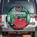 Australia Tasmania State Spare Tire Cover Ubertas et Fidelitas