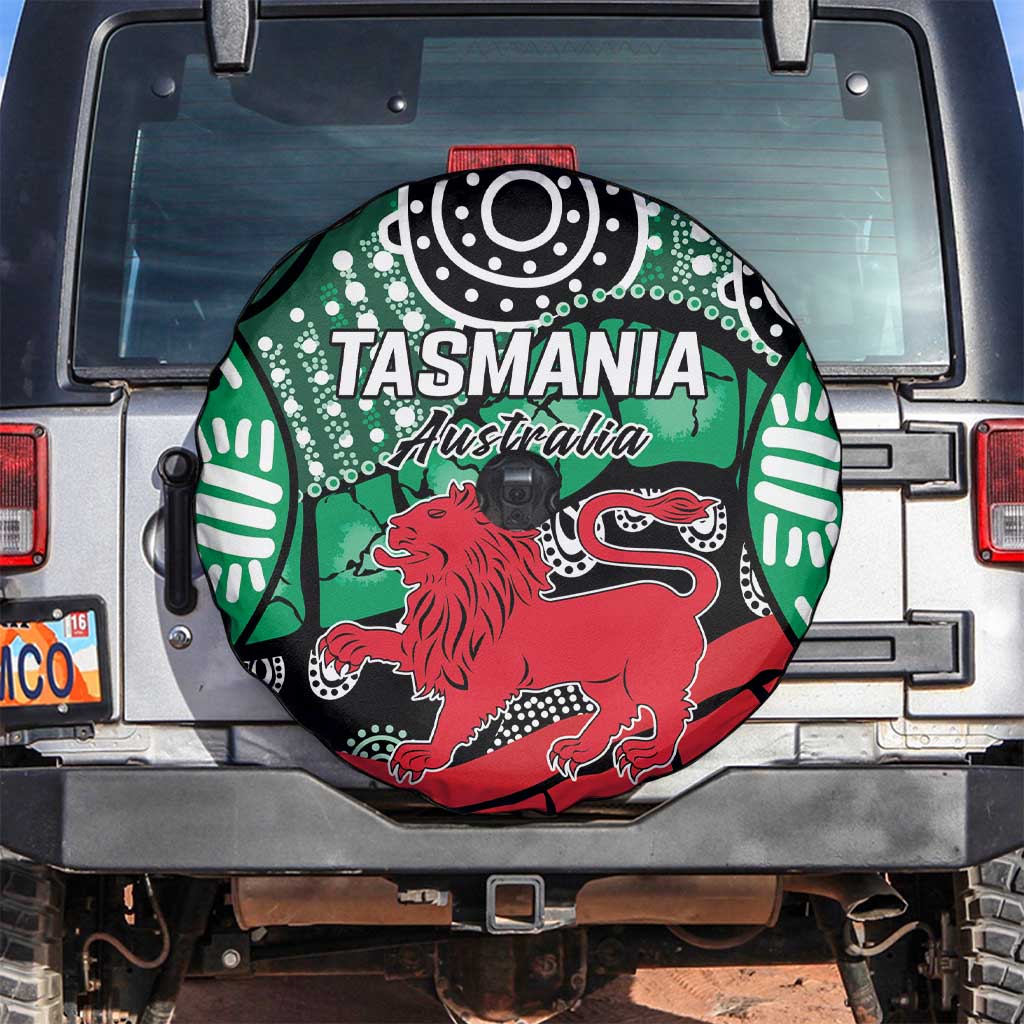 Australia Tasmania State Spare Tire Cover Ubertas et Fidelitas