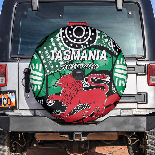 Australia Tasmania State Spare Tire Cover Ubertas et Fidelitas