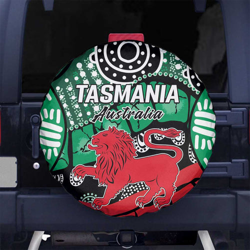 Australia Tasmania State Spare Tire Cover Ubertas et Fidelitas