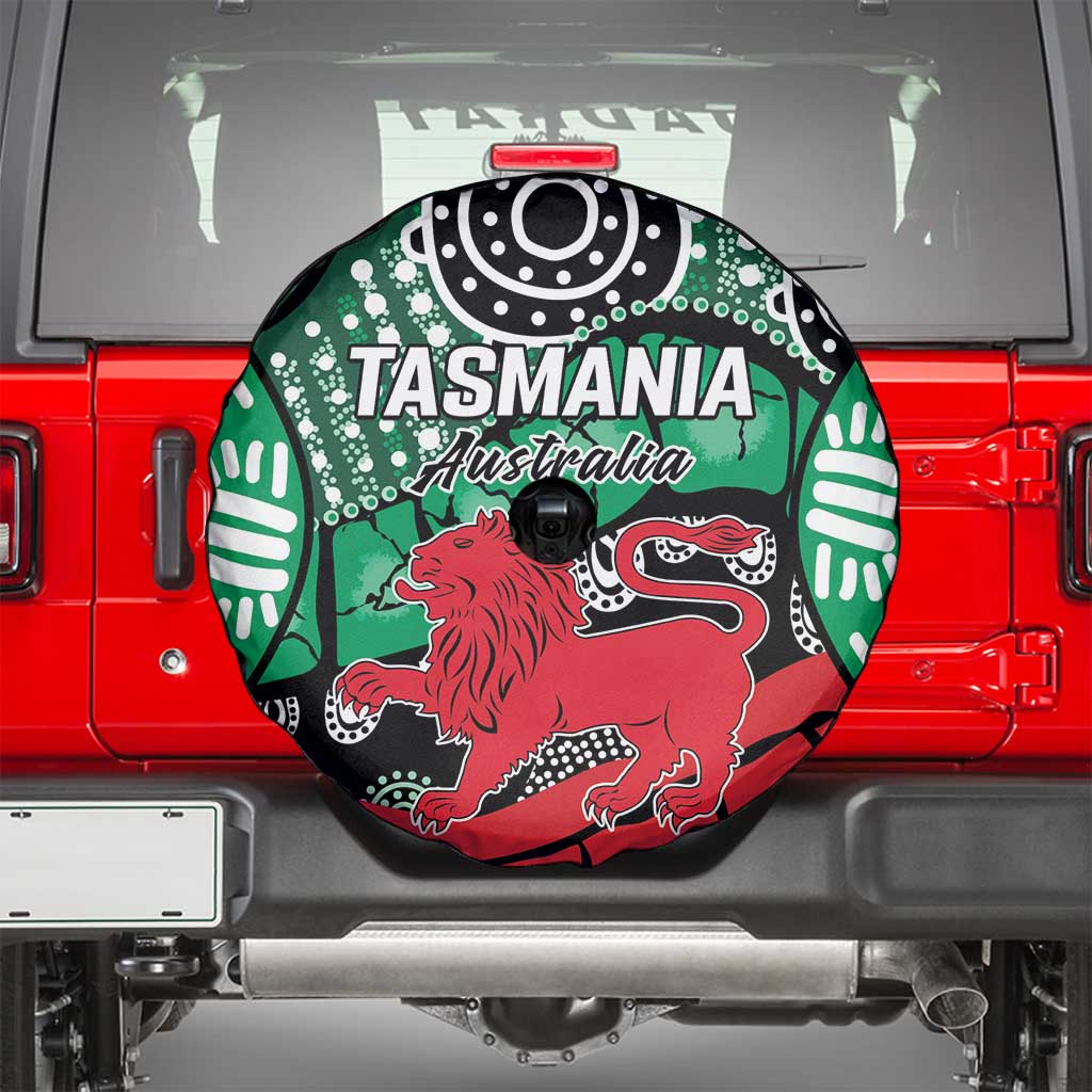 Australia Tasmania State Spare Tire Cover Ubertas et Fidelitas