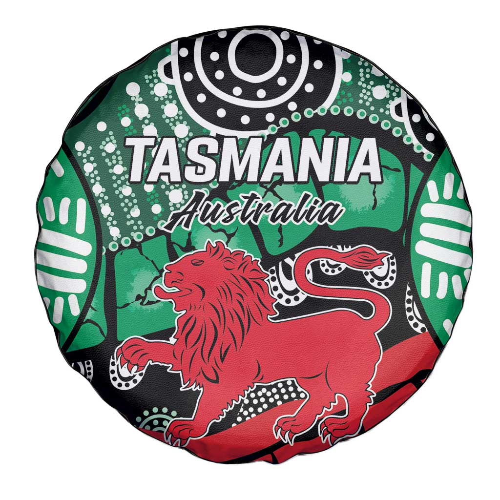 Australia Tasmania State Spare Tire Cover Ubertas et Fidelitas