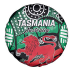 Australia Tasmania State Spare Tire Cover Ubertas et Fidelitas