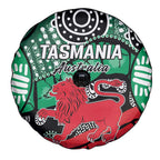Australia Tasmania State Spare Tire Cover Ubertas et Fidelitas