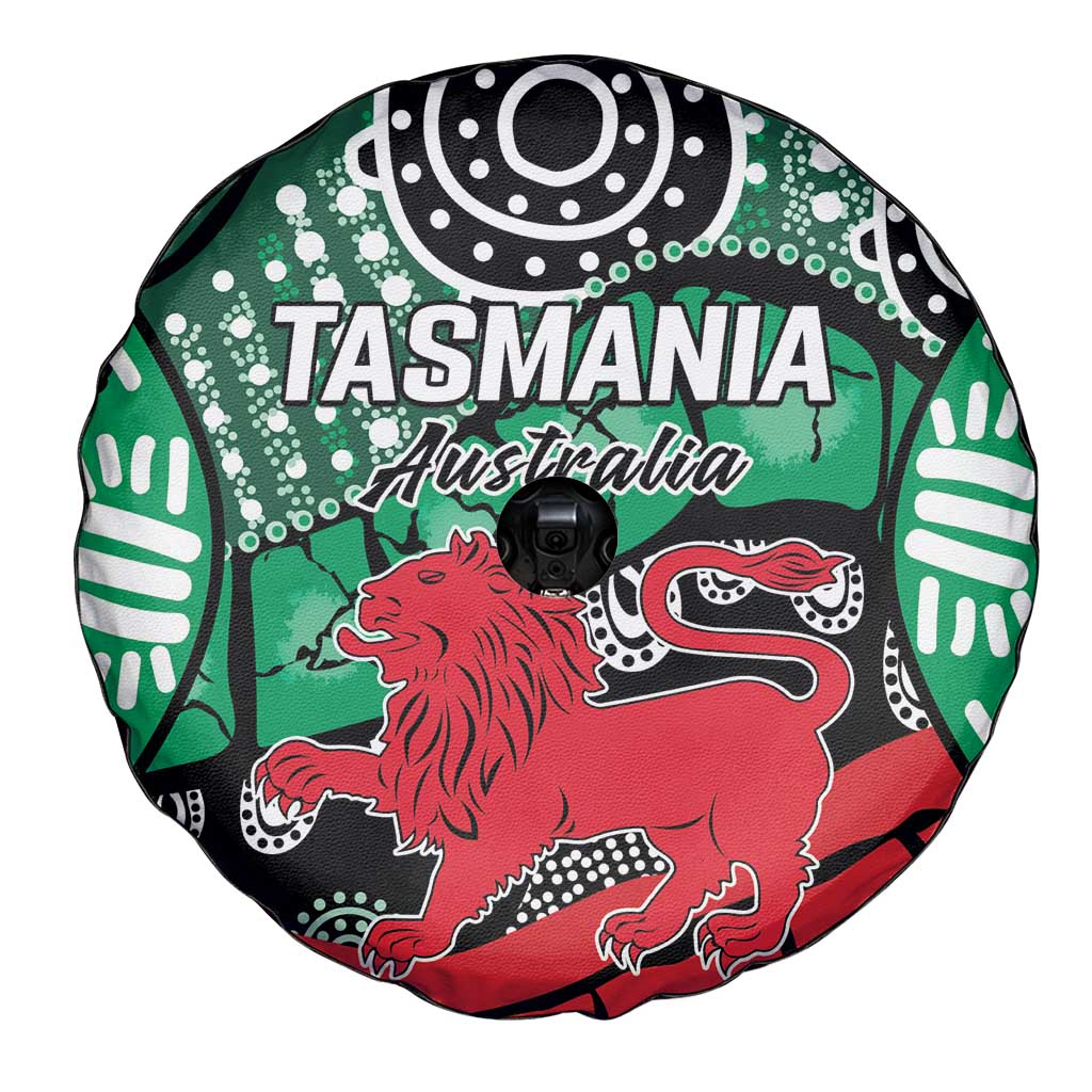 Australia Tasmania State Spare Tire Cover Ubertas et Fidelitas