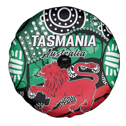 Australia Tasmania State Spare Tire Cover Ubertas et Fidelitas