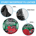 Australia Tasmania State Spare Tire Cover Ubertas et Fidelitas