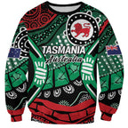 Australia Tasmania State Sweatshirt Ubertas et Fidelitas