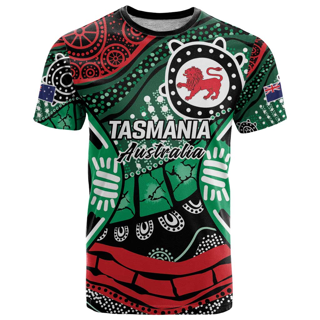 Australia Tasmania State T Shirt Ubertas et Fidelitas