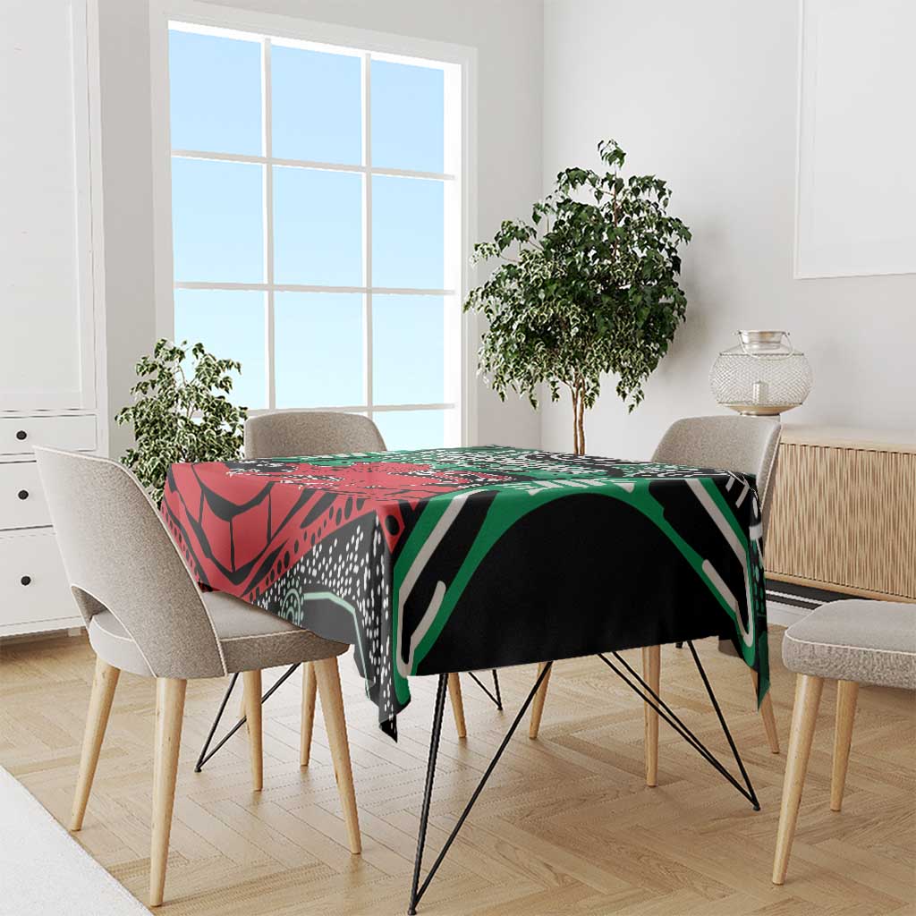 Australia Tasmania State Tablecloth Ubertas et Fidelitas