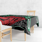 Australia Tasmania State Tablecloth Ubertas et Fidelitas