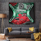 Australia Tasmania State Tapestry Ubertas et Fidelitas
